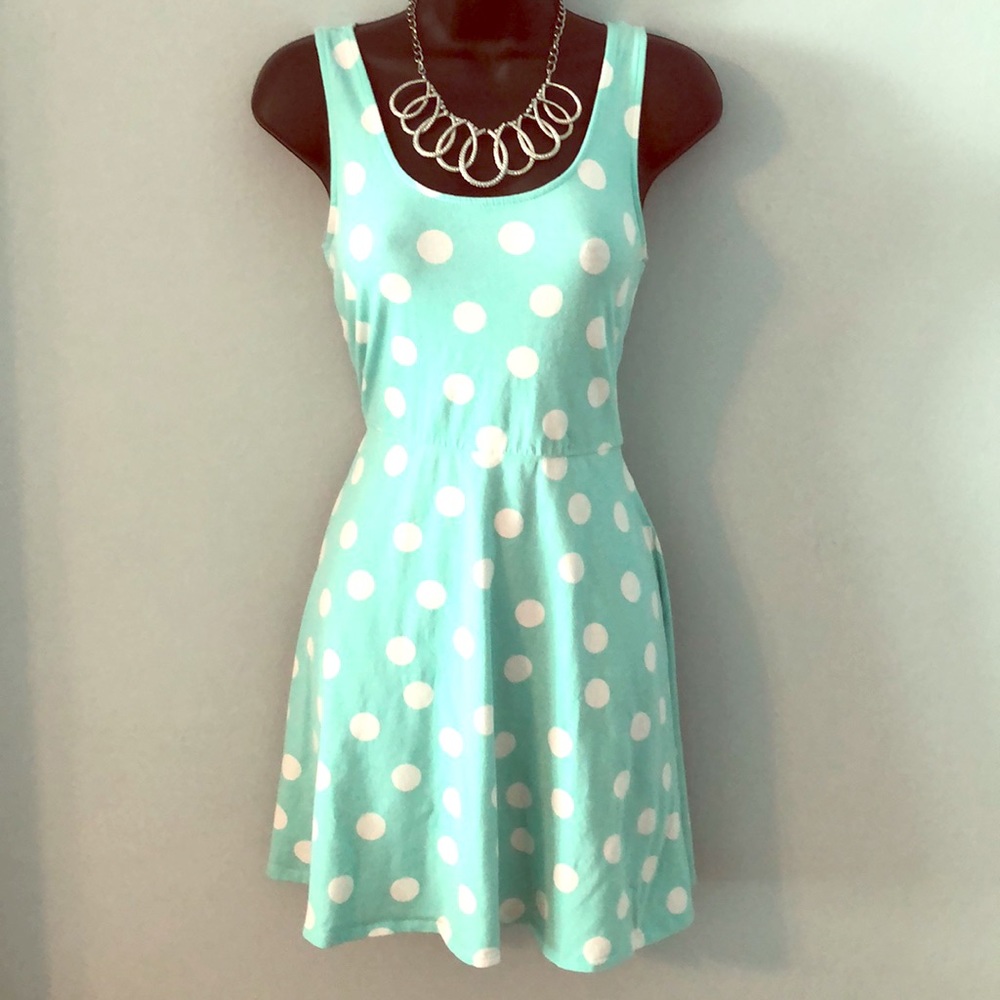 Dotted Skater Dress